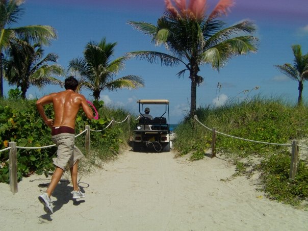 jogging Miami