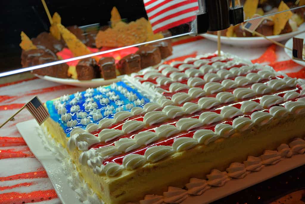 gâteau déco 4 juillet