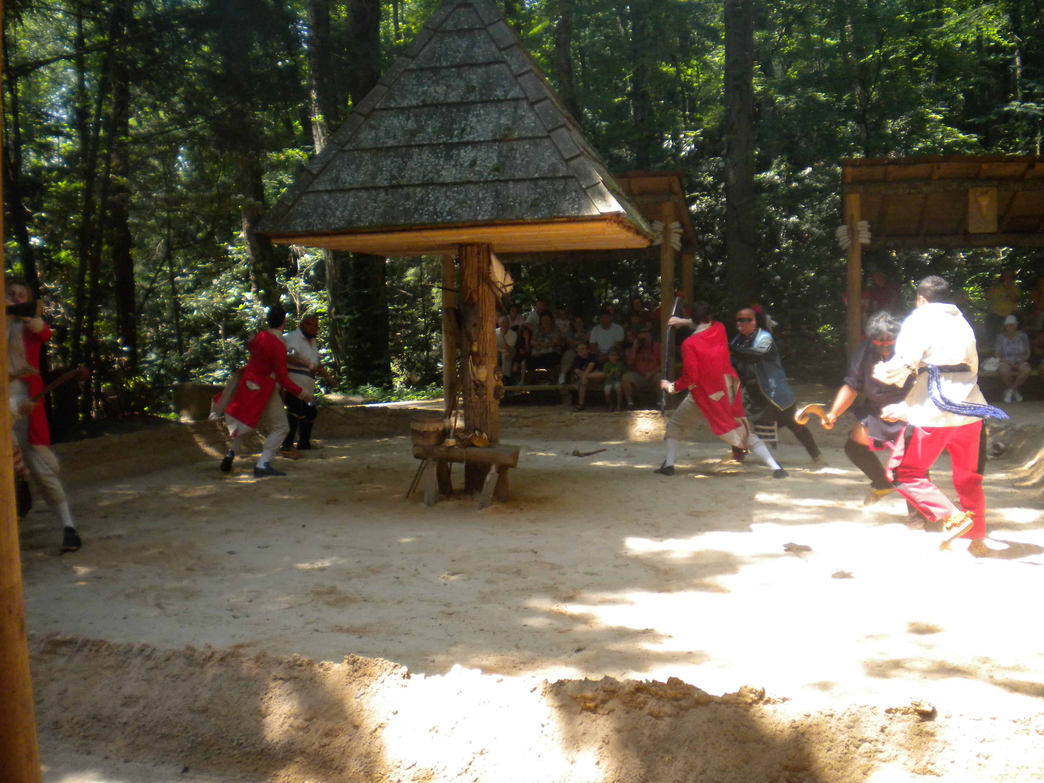 scène combat cherokee anglais