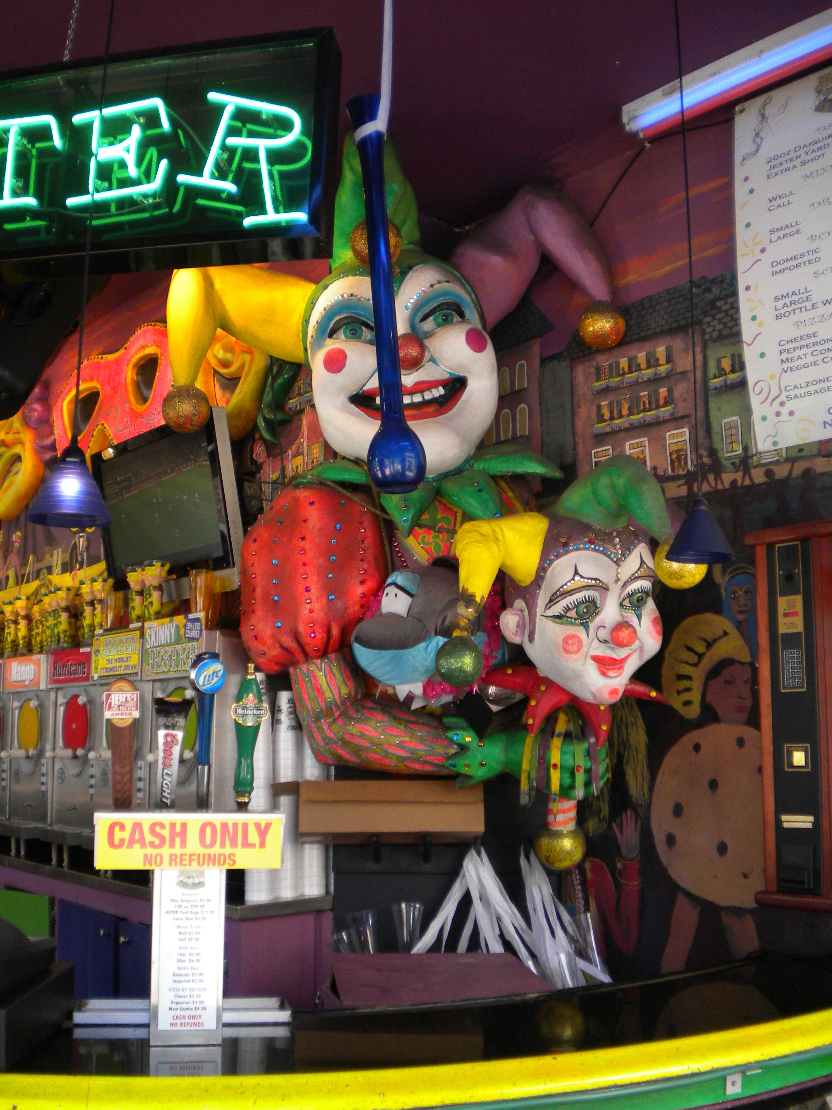 masque mardi gras bourbon street