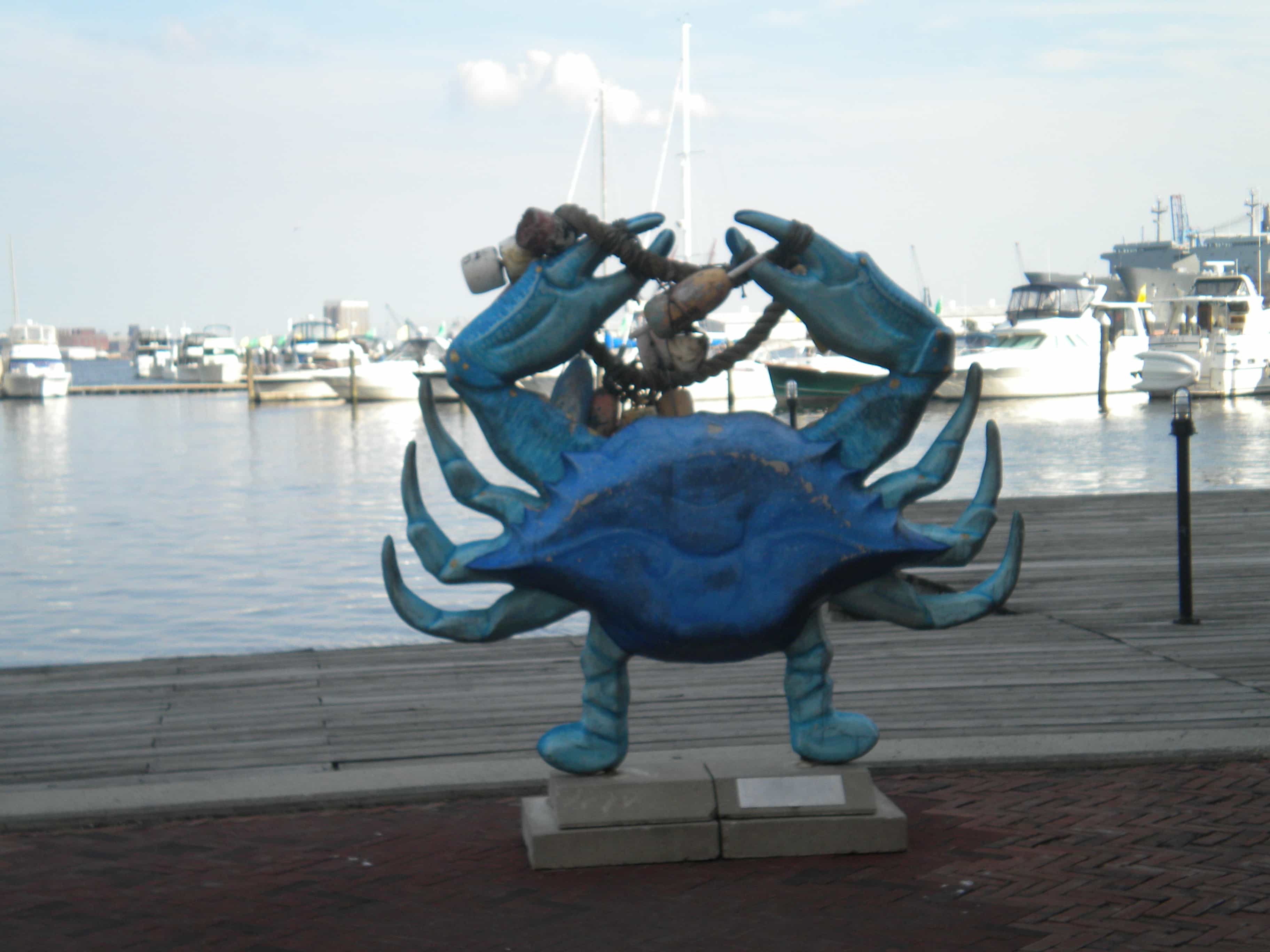 crabe statue baltimore