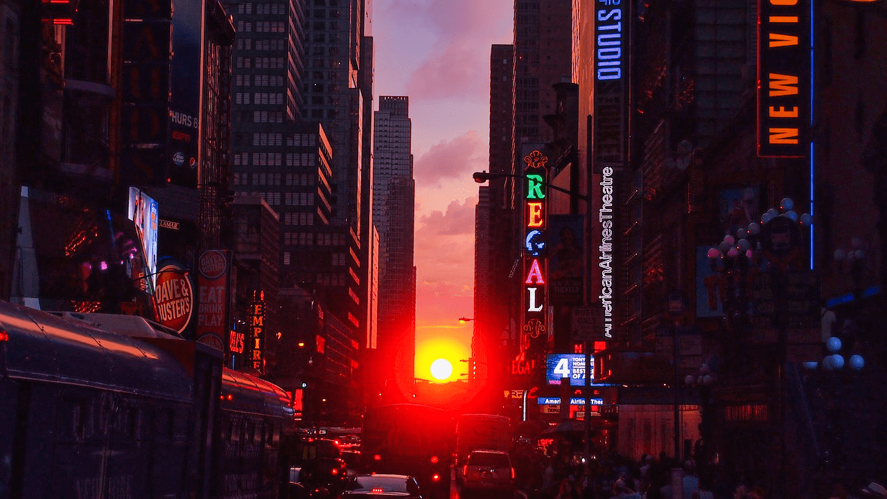 événements New York_ Manhattanhenge