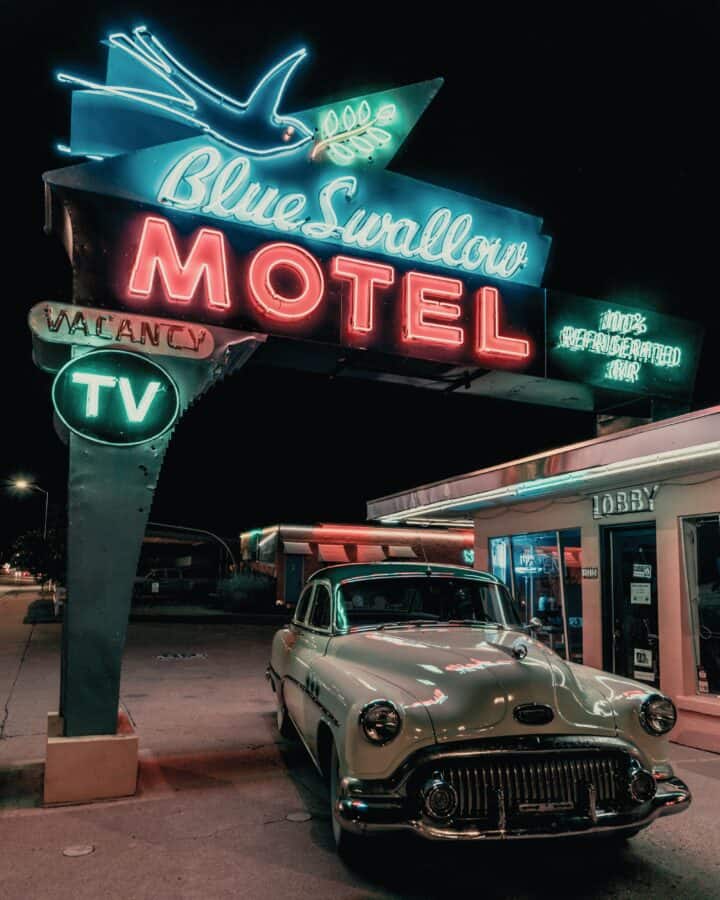 blue swallow motel route 66
