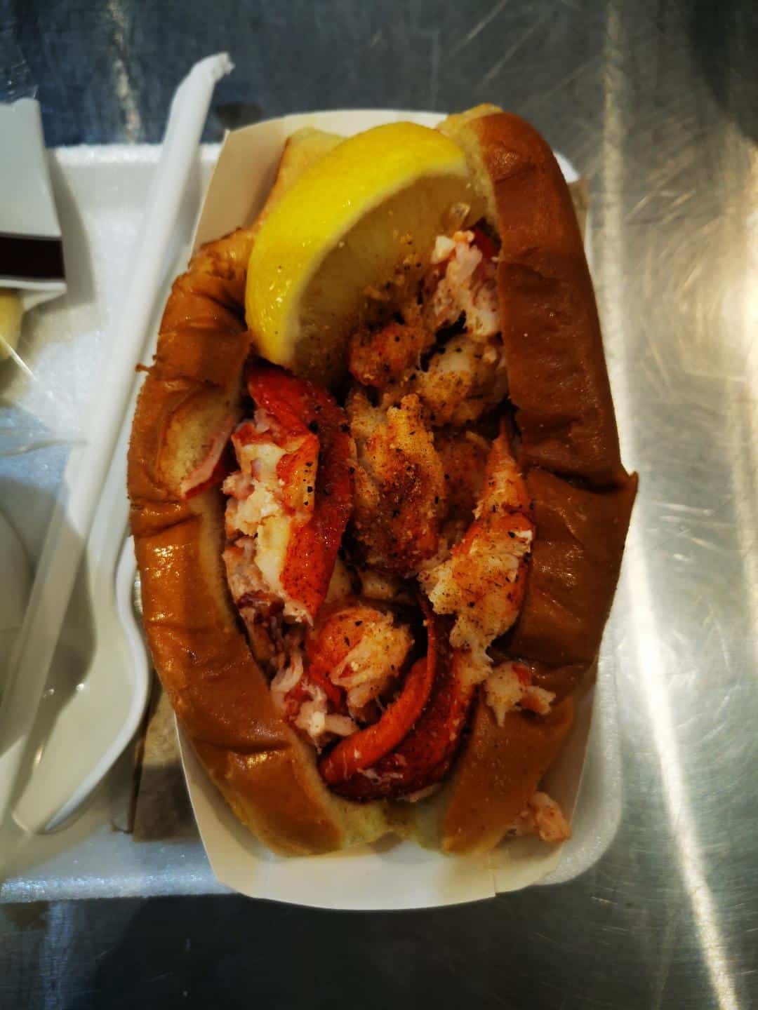 lobster roll Nouvelle-Angleterre Boston