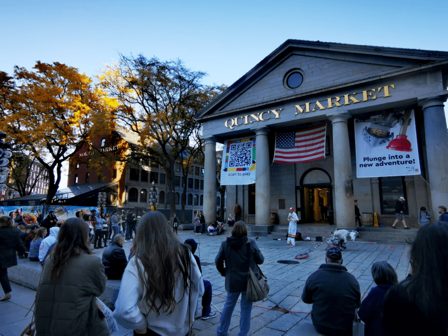 quincy market freedom trail