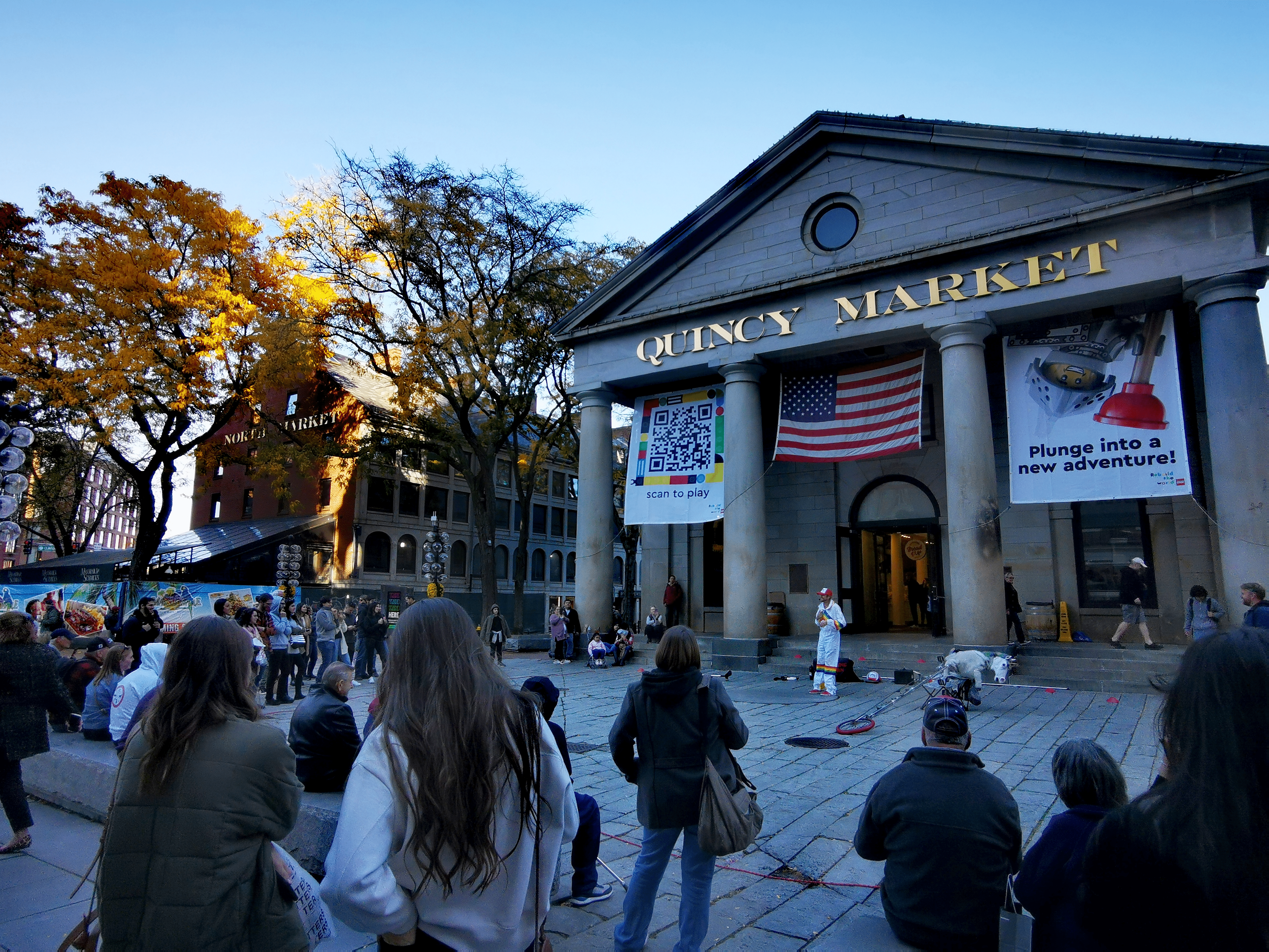 quincy market marché couvert boston