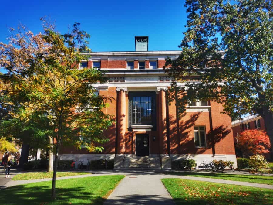 bâtiment philo harvard université