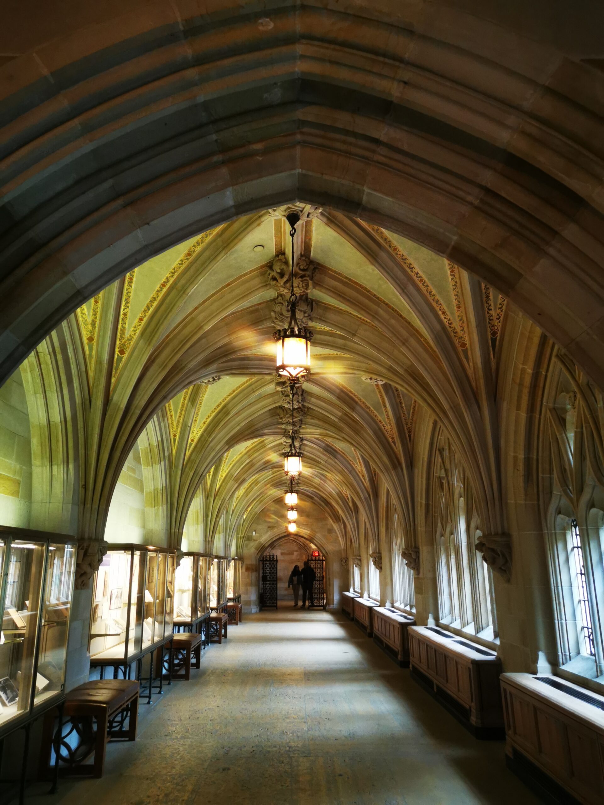 bibliothèque université Yale arches