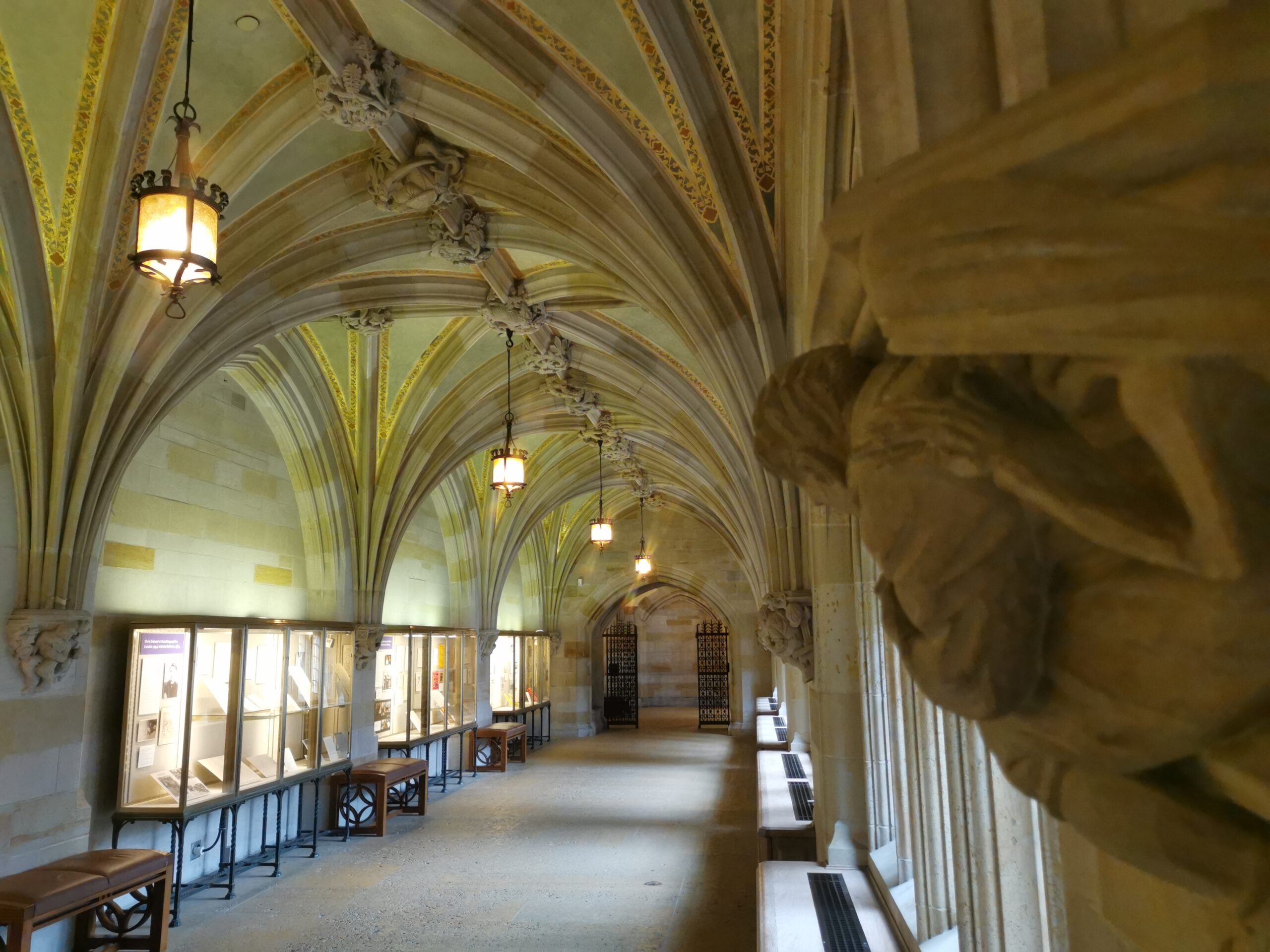 bibliothèque université Yale gothique