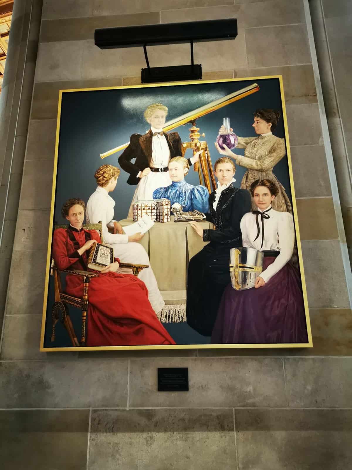 bibliothèque université Yale tableau