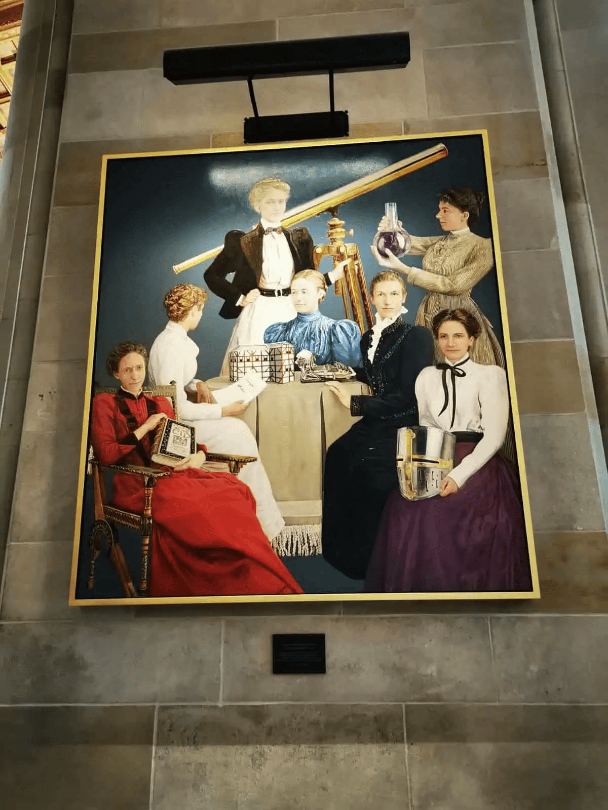 tableau bibliothèque université Yale